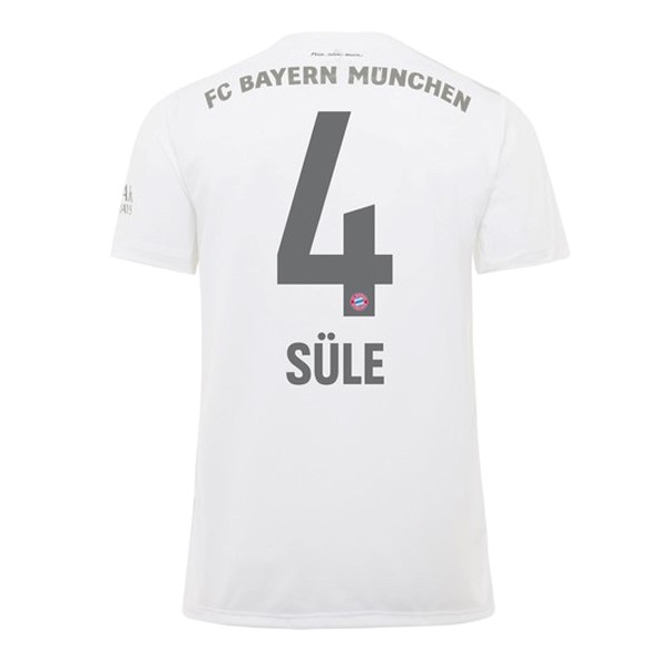 Camiseta Bayern Munich NO.4 Sule Replica Segunda Ropa 2019/20 Blanco